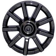 Lego disk na auto (na ráfek 72206pb01), tmavě šedá lesklá (72210b PEARL DARK GRAY)